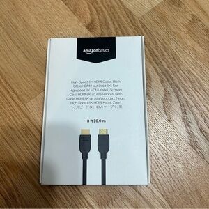 Amazon Basics HDMI Cable 3 ft NEW Electronics